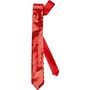 Pailletten Krawatte rot Langbinder Schlips f�r Erwachsene