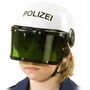 Polizeihelm mit Visier KW 58 cm Kost�m-Zubeh�r f�r Kinder