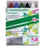 Naturkosmetik Bio Make-Up 5 Schminkstifte mit Spitzer