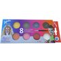 Aqua Creative Schminkpalette f�r Kinder 8 Farben wasserl�slich inkl. Pinsel