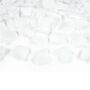 Konfettikanone wei�e Rosenbl�tter, 60cm