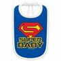 Baby L�tzchen Super Baby blau - Baumwolle 20 x 30 cm Geschenk