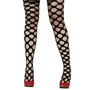 Strumpfhose Netzstrumpfhose grobe Maschen schwarz f�r Damen 