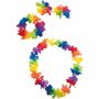 Hawaii Bl�ten-Set Karibik-Beach Accessoire 4-tlg. Kost�m-Zubeh�r