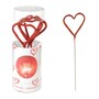 Mini Herz Wunderkerzen 4er Set Rot von Wondercandle 