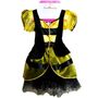Bienen Kost�m Schwarz-Gelbes Kleid f�r Kinder
