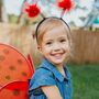 Marienk�fer-Set Kost�m Fl�gel und Haarreif f�r Kinder