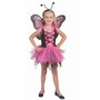 Schmetterling Kost�m pink f�r Kinder 