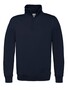 B&C dnnes Herren 1/4 Zip Sweatshirt RV Pullover S-3XL ID.004 WUI22 NEU