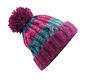 4er Pack Corkscrew Pom Pom Beanie