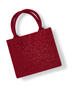 3er Pack Shimmer Jute Mini Gift Bag