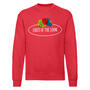 4er Pack Vintage Sweat Set In Large Logo Print
