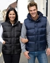 Result Nova Lux Padded Gilet R223X gefttert wattiert mit Kapuze und Kinnschutz