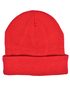 Knitted Hat with Fleece