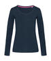 Stedman Damen Longsleeve weiter Halsausschnitt Body Fit Claire ST9720 NEU