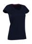 Stedman Damen V-Neck T-Shirt Baumwolle modern Body Fit Megan ST9130 NEU