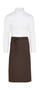 SG Accessories - BISTRO ROME - Medium Length Bistro Apron with Pocket JG13P Herren Bistro Arbeitskleidung