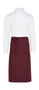SG Accessories - BISTRO ROME - Medium Length Bistro Apron with Pocket JG13P Herren Bistro Arbeitskleidung