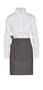SG Accessories - BISTRO BRUSSELS - Short Recycled Bistro Apron with Pocket JG14P-REC Damen Bistro Arbeitskleidung