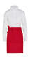 SG Accessories - BISTRO BRUSSELS - Short Recycled Bistro Apron with Pocket JG14P-REC Damen Bistro Arbeitskleidung