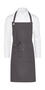 SG Accessories - BISTRO PROVENCE - Eyelet Bib Apron with Pocket JG16P-CA-Bib Damen Bistro Arbeitskleidung
