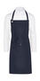 SG Accessories - BISTRO PROVENCE - Eyelet Bib Apron with Pocket JG16P-CA-Bib Damen Bistro Arbeitskleidung
