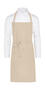 SG Accessories - BISTRO PROVENCE - Eyelet Bib Apron with Pocket JG16P-CA-Bib Damen Bistro Arbeitskleidung