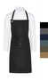 SG Accessories - BISTRO PROVENCE - Eyelet Bib Apron with Pocket JG16P-CA-Bib Damen Bistro Arbeitskleidung
