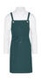 SG Accessories - BISTRO PROVENCE - Crossover Eyelets Bib Apron with Pocket JG16P-CA-CrossBib