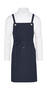 SG Accessories - BISTRO PROVENCE - Crossover Eyelets Bib Apron with Pocket JG16P-CA-CrossBib