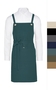 SG Accessories - BISTRO PROVENCE - Crossover Eyelets Bib Apron with Pocket JG16P-CA-CrossBib