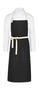 SG Accessories - BISTRO SANTORINI - Contrasted Bib Apron with Pocket JG17P-Bib Herren Bistro Arbeitskleidung