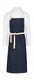 SG Accessories - BISTRO SANTORINI - Contrasted Bib Apron with Pocket JG17P-Bib Herren Bistro Arbeitskleidung