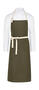 SG Accessories - BISTRO SANTORINI - Contrasted Bib Apron with Pocket JG17P-Bib Herren Bistro Arbeitskleidung
