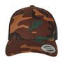 Flexfit Retro Trucker Camo 6606A Kappe NEU