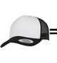 Flexfit: Classic Curved Foam Trucker Cap - White Front 6320W