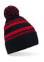 Beechfield Striped Fan Beanie B473R Beanie NEU