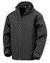Result Genuine Recycled Mens Recycled 3-Layer Hooded Softshell R911M Damen Herren Softshell Jacke