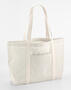 Westford Mill Striped Organic Cotton Shopper W255 Tasche NEU