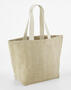 Westford Mill Soft Washed Jute Beach Bag W466 Tasche NEU