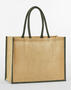 Westford Mill Natural Starched Jute Classic Shopper W470 Tasche NEU
