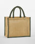Westford Mill Natural Starched Jute Midi Tote W473 Tasche NEU