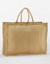 Westford Mill Natural Starched Jute Market Shopper W475 Tasche NEU