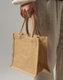 Westford Mill Natural Starched Jute Mini Gift Bag W477 Tasche NEU