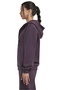 Ladies Fluffy Zip Hoody