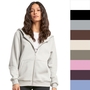 Ladies Fluffy Zip Hoody