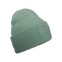 Deep Cuffed Tonal Patch Beanie
