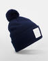 Appliqu� Patch Pom Beanie