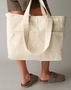 Double Handle Cargo Pocket Tote