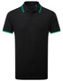 Mens Classic Fit Tipped Polo